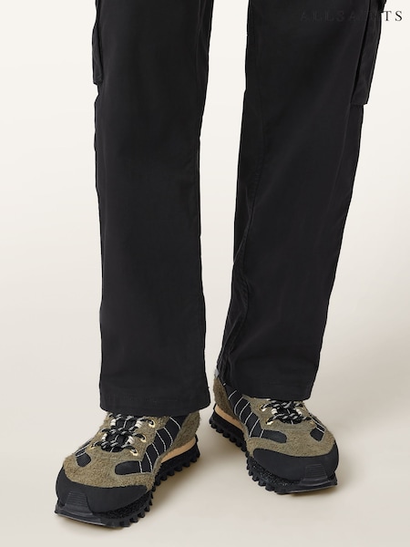 AllSaints Black Nevis Sneakers (Y05370) | €228