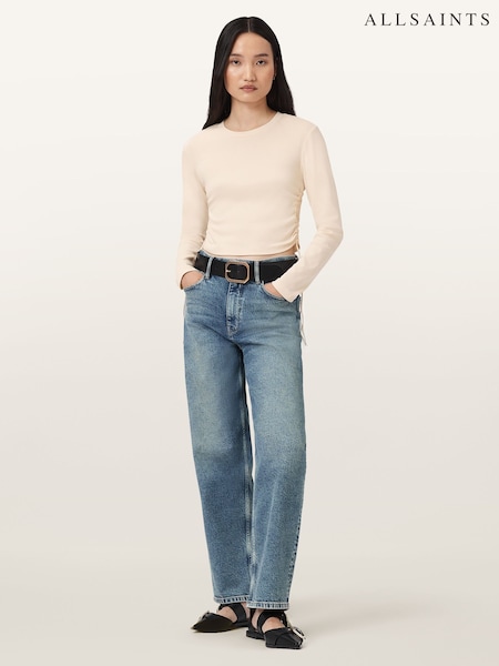 AllSaints Sonny Long Sleeve T-Shirt (Y05381) | R$ 545