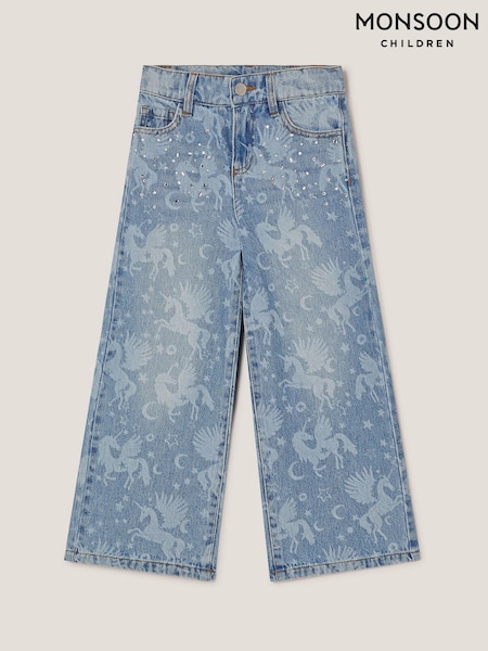 Monsoon Unicorn Wide Leg Jeans (Y05392) | 223 LEI - 253 LEI