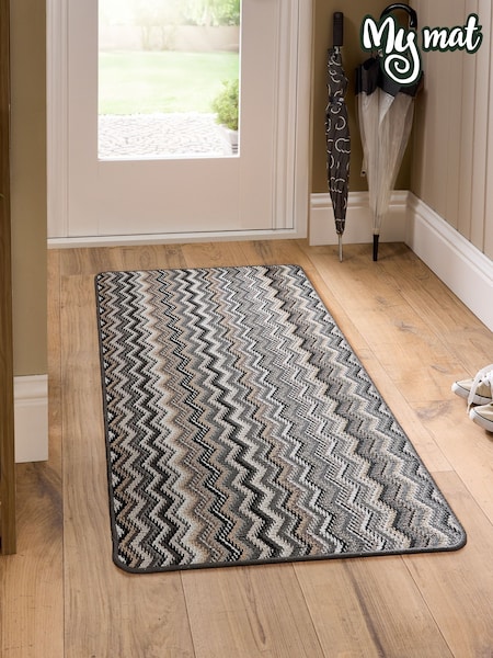My Mat Monochrome Zig Zag Mat