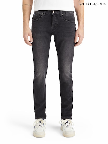 Scotch & Soda Black Chrome Ralston Slim Jeans (Y05569) | €134