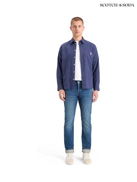 Scotch & Soda Blue Ralston Slim Jeans (Y05571) | €126