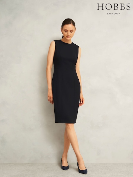 Hobbs Blue Petite Ivy Dress (Y05585) | R$ 1.375