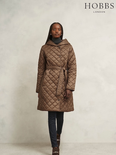 Hobbs Natural Ines Puffer Coat (Y05587) | €228