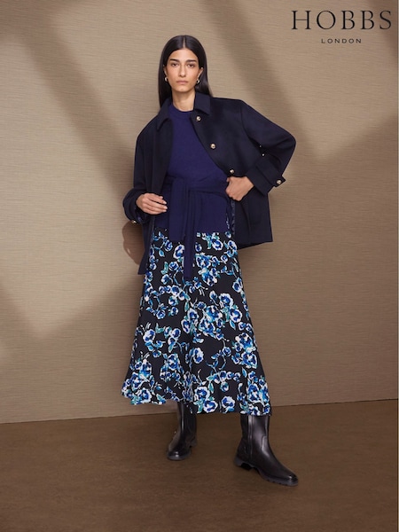 Hobbs Blue Kiara Skirt (Y05608) | R$ 980