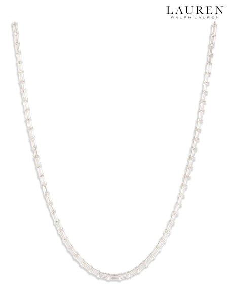 Lauren Ralph Lauren Crystal Baguette Flex Necklace (Y05621) | 226 €