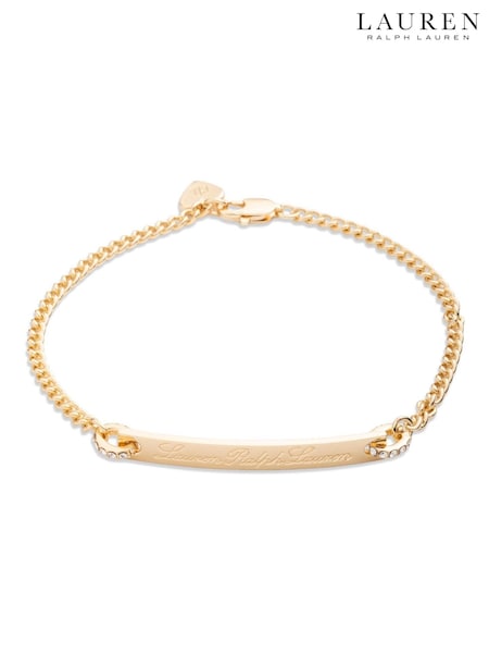 Lauren Ralph Lauren Logo Bar Flex Bracelet (Y05622) | 85 €