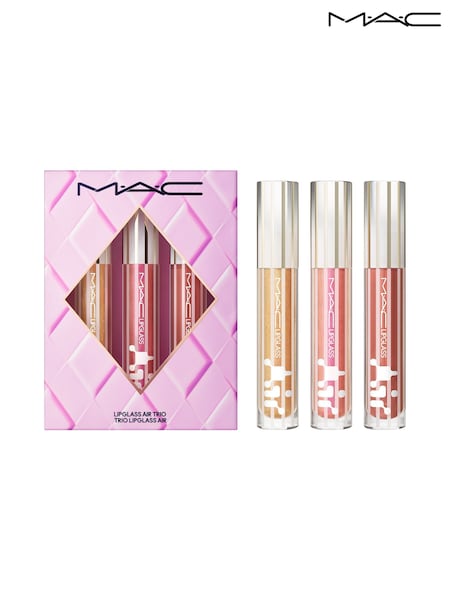 MAC Gloss Enthusiast Lipglass Air Trio worth £69 (Y05971) | €59