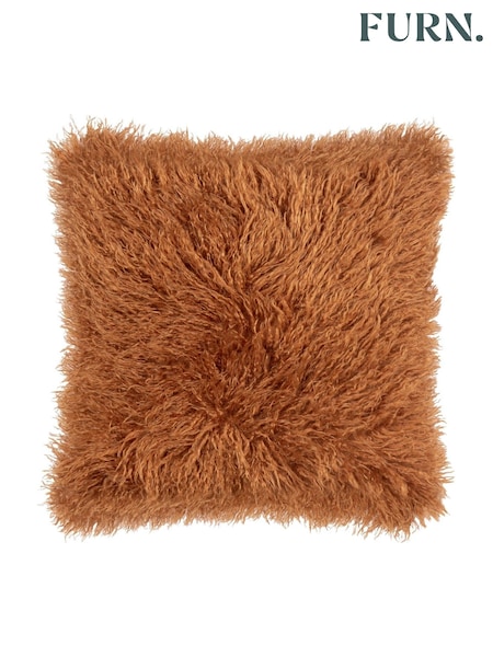 Furn Ginger Rowan Faux Fur Cushion (Y06083) | €29