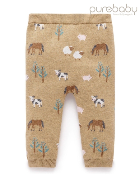 Purebaby Natural On The Farm Leggings (Y06157) | AED128