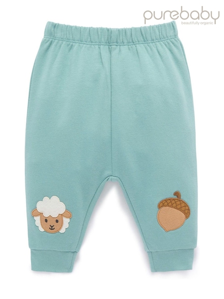 Purebaby Green Thick Leggings (Y06164) | AED93
