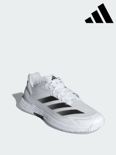 adidas White Defiant Speed 2 Tennis Shoes (Y06491) | AED582