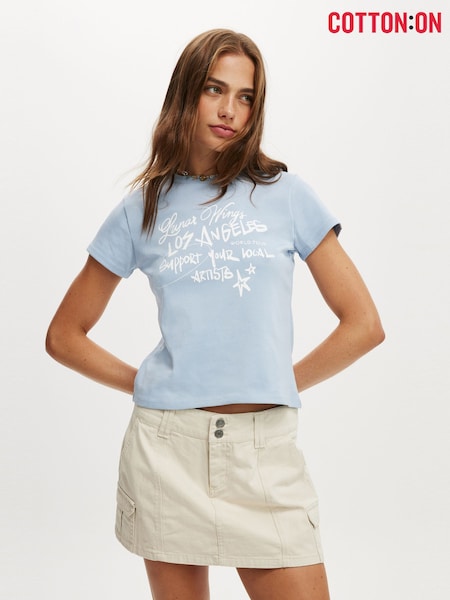 Cotton On Blue Baby Graphic T-Shirt (Y06659) | €24