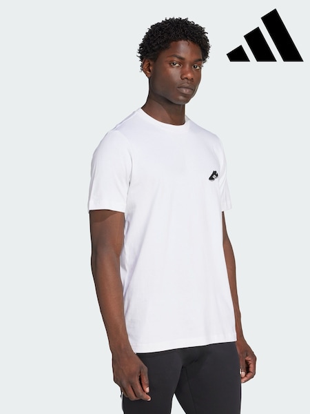 adidas White Copa Graphic T-Shirt (Y06864) | R$ 295