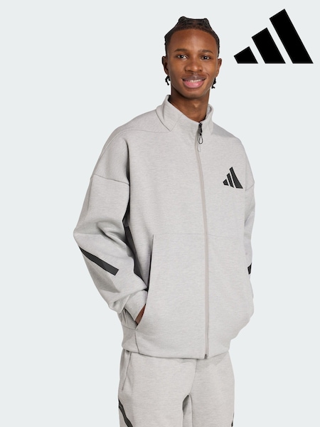 adidas Grey Z.N.E. Track Top (Y06875) | €106