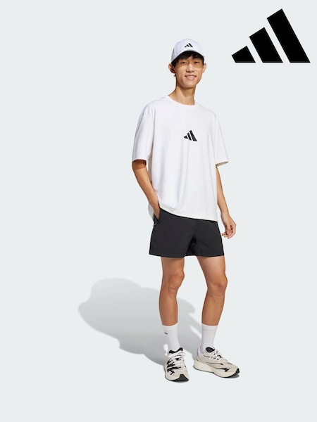 adidas White Loose Fit Z.N.E. T-Shirt (Y06927) | AED204