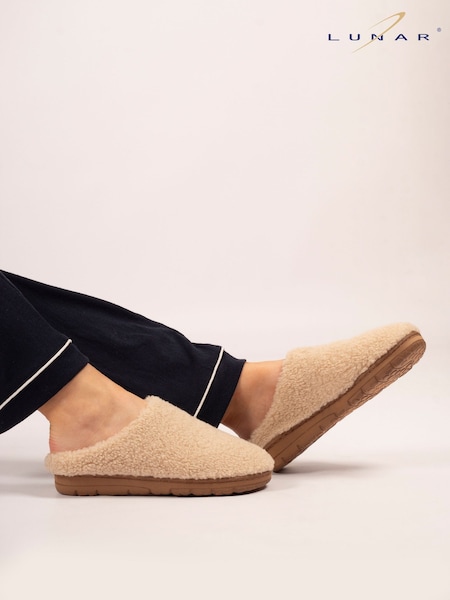 Lunar Lunar Burford Cream Gift Boxed Slippers (Y07008) | R$ 275