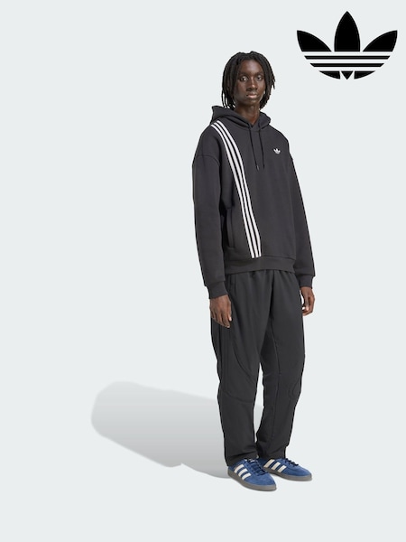 adidas Originals Black Front Stripes Hoodie (Y07080) | €79