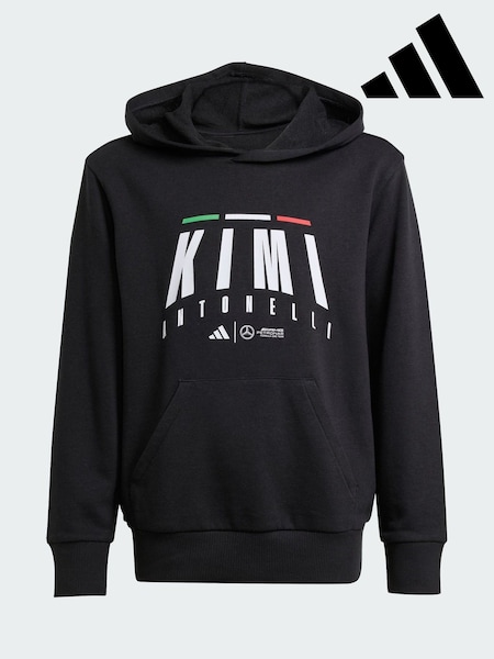 adidas Black Mercedes - AMG Petronas Formula One Team Kimi Antonelli Hoodie (Y07149) | R$ 395