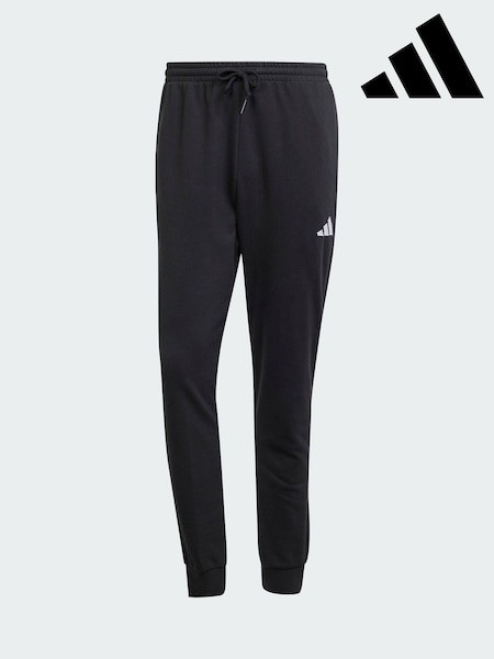 Black - Regular Adidas Essentials Feel Cosy French Terry Joggers