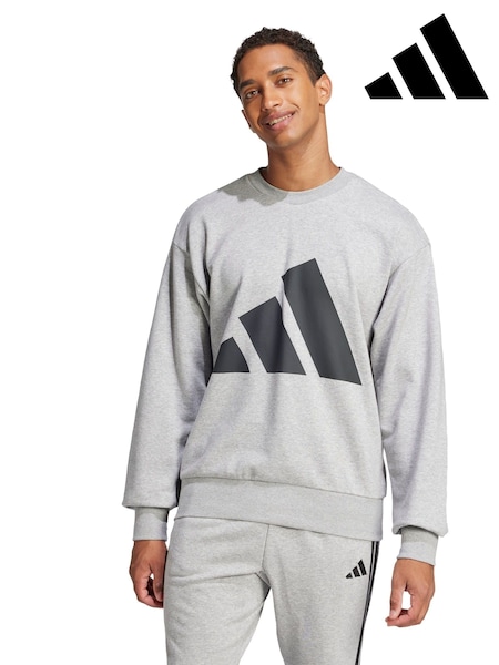 adidas Essentials Big Logo French Terry Sweatshirt (Y07167) | R$ 375