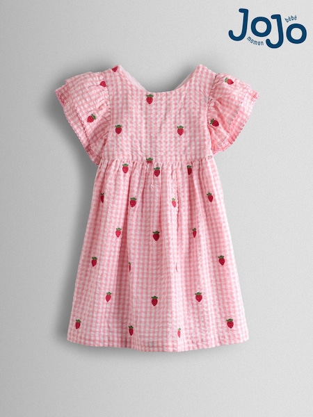 JoJo Maman Bébé Pink Dress (Y07339) | €32.50 - €36.50