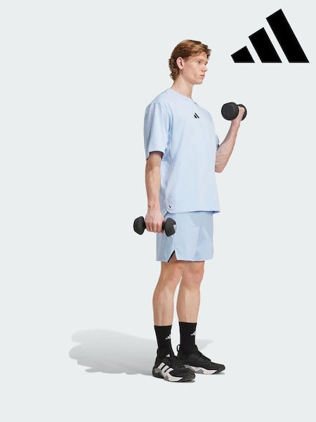 adidas Blue Power Oversized T-Shirt (Y07365) | AED204