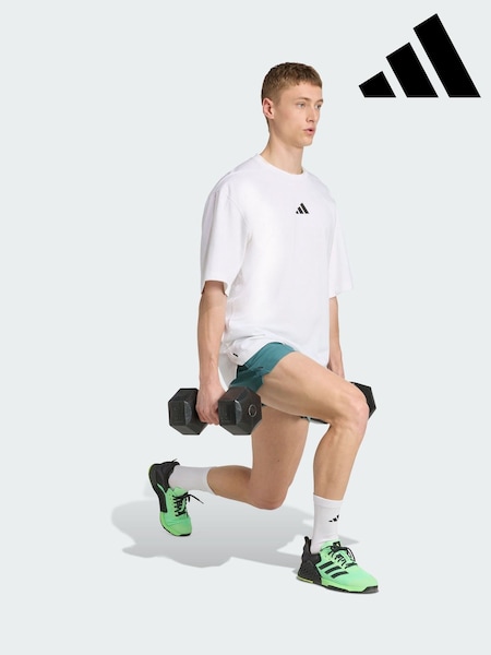 adidas White Power Oversized T-Shirt (Y07366) | R$ 345