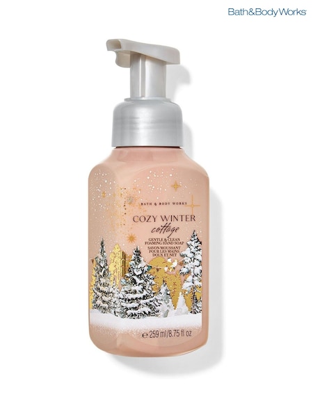 Bath & Body Works Cozy Winter Cottage Gentle & Clean Foaming Hand Soap 259ml (Y07507) | €15.50