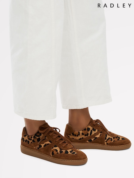 Radley Radley Meynell Road Sports Luxe Brown Trainers (Y07594) | 186 €