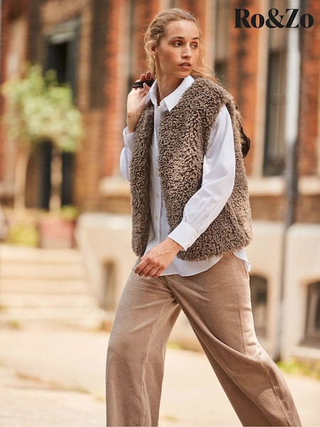 Ro&Zo Faux Fur Gilet (Y07598) | R$ 980