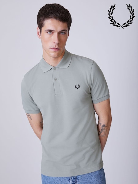 Fred Perry Light Grey Polo Shirt (Y07625) | $185