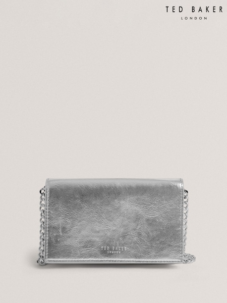 Ted Baker Silver Mahiraa - Crossbody Flapover Bag (Y07793) | €113