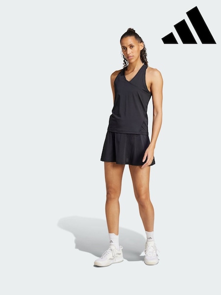 adidas Black Club Tennis Climacool Skirt (Y07898) | AED204