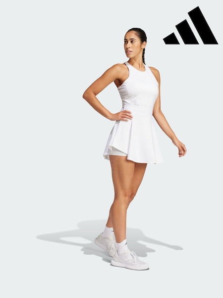 adidas White Tennis Climacool Y-Dress (Y07959) | €99