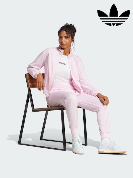 adidas Pink Essentials Feel Cosy Tracksuit (Y07966) | €73