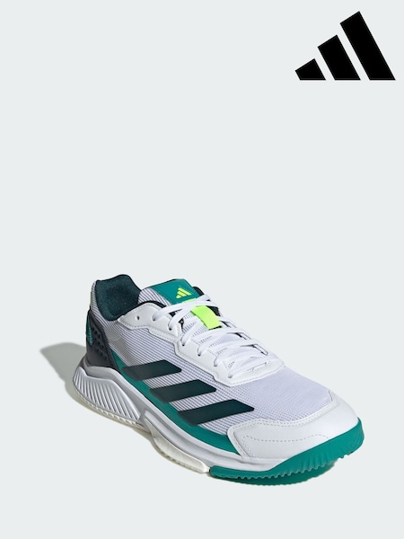 adidas White Courtquick Padel Shoes (Y08132) | AED408