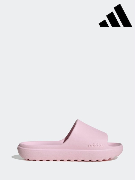 adidas Light Pink Adilette Lumia Sliders (Y08285) | AED146