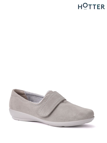 Hotter Wide Fit Toasty Touch Fastening Slippers (Y08478) | € 64