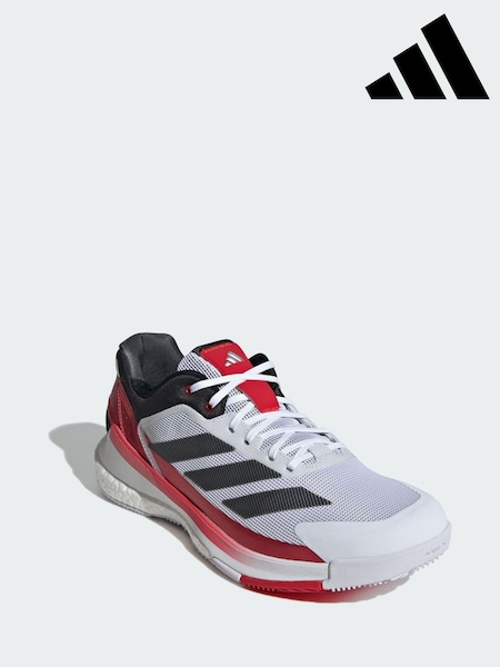 adidas White Crazyquick Boost Padel Shoes (Y08549) | AED815