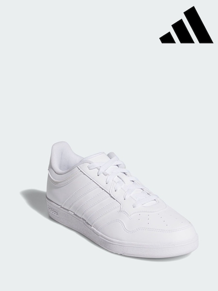 adidas White Hoops 4.0 Shoes (Y08555) | €73