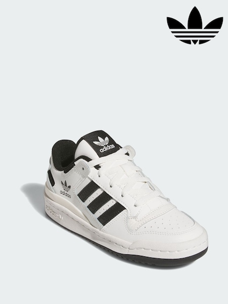 adidas Originals White Forum Low CL Shoes (Y08560) | €93