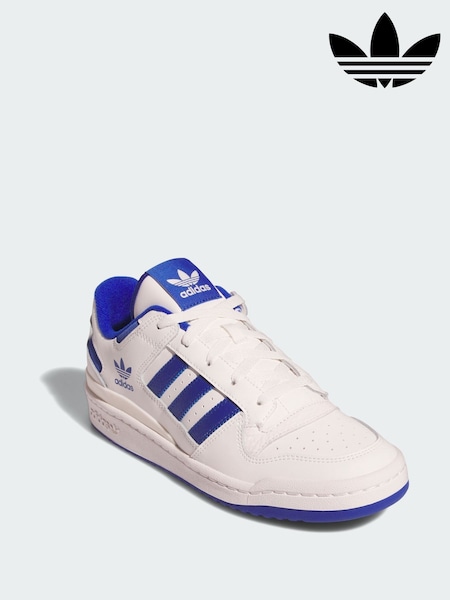 adidas Originals White Forum Low CL Shoes (Y08565) | €133
