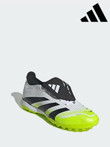 adidas White Predator League Fold-Over Tongue Turf Boots (Y08587) | R$ 890