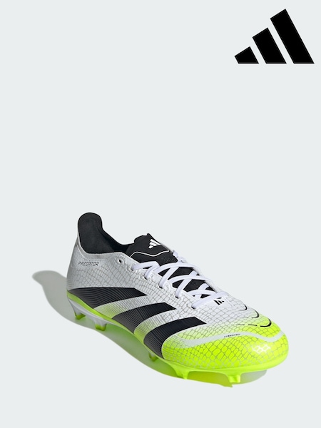 adidas White Predator League Firm/Multi-Ground Boots (Y08593) | €113