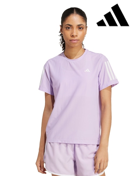 adidas Purple Own The Run T-Shirt (Y08618) | R$ 275