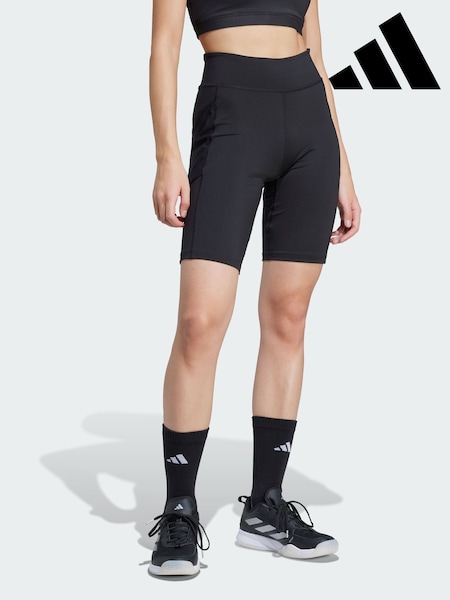 adidas Black Tennis Climacool Match Short Leggings (Y08632) | AED291