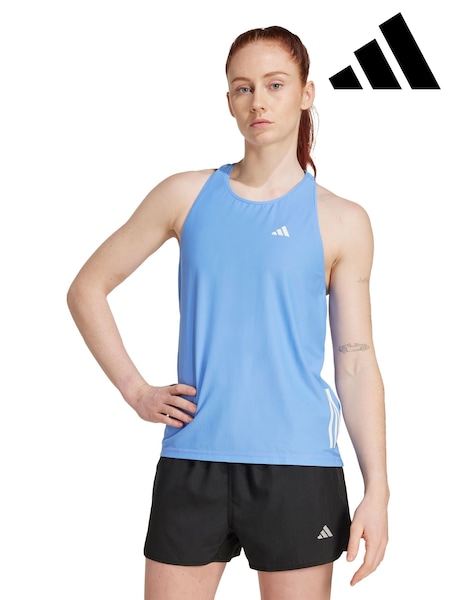 adidas Blue Own The Run Tank Top (Y08642) | €35