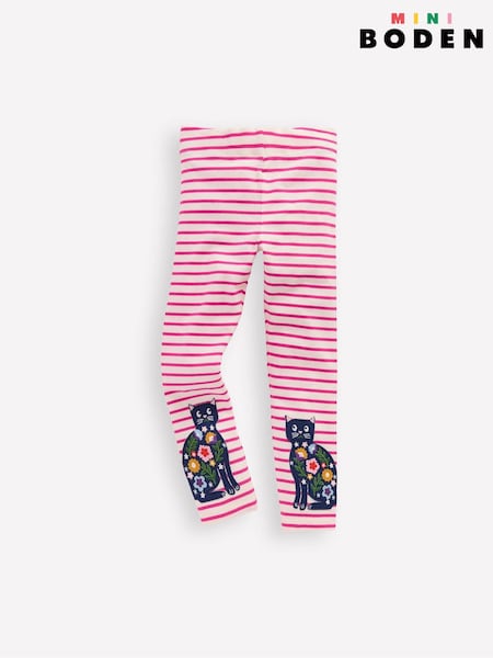 Boden Pink Appliqué Leggings (Y08833) | €30 - €33