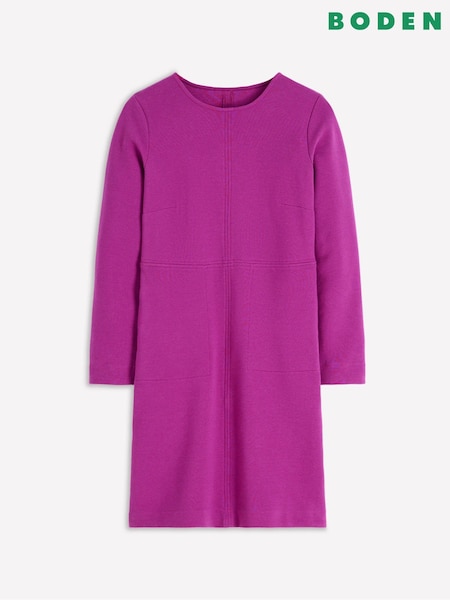 Boden Pink Cornelia Ottoman Dress (Y08852) | €117